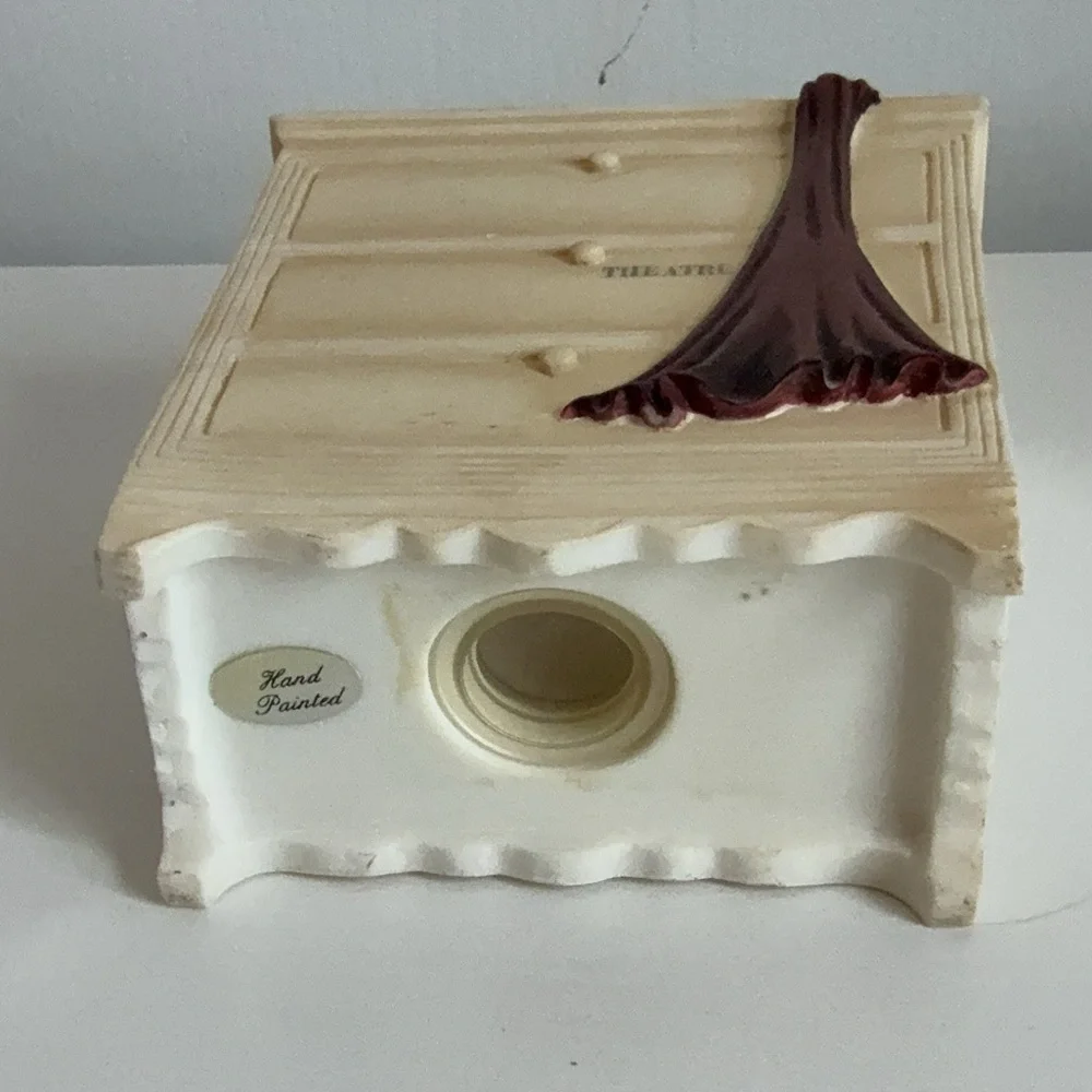 Vogue Paris SOAP DISH TRAY & TOOTHBRUSH HOLDER Hand Painted